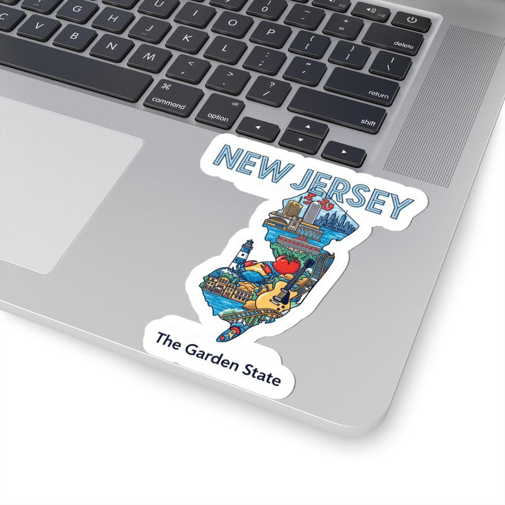 New Jersey Vinyl Sticker | Garden State Decal, Waterproof, Made in USA-4